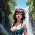 水の世界の美女 7枚目