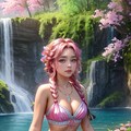 水の世界の美女 3枚目