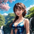 水の世界の美女 6枚目