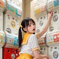 ガチャポンにハマるパインちゃん 2枚目
