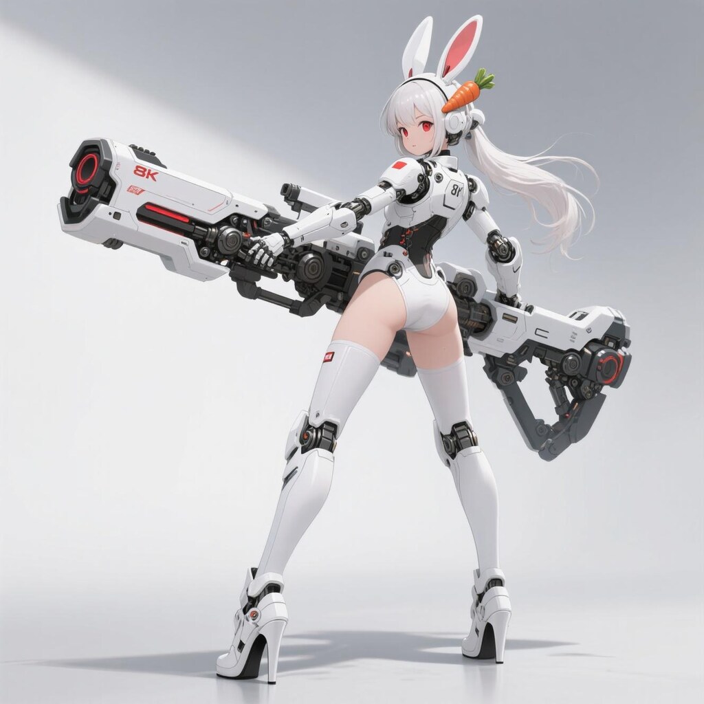 ★白バニーちゃん