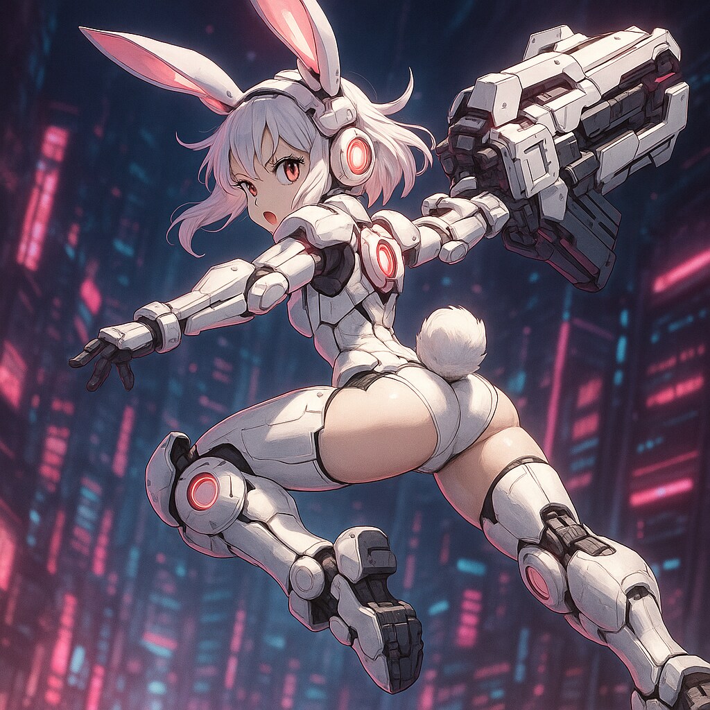 ★白バニーちゃん