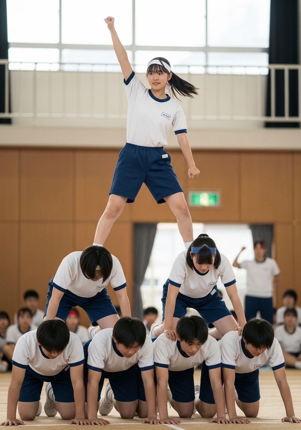 組体操ピラミッド