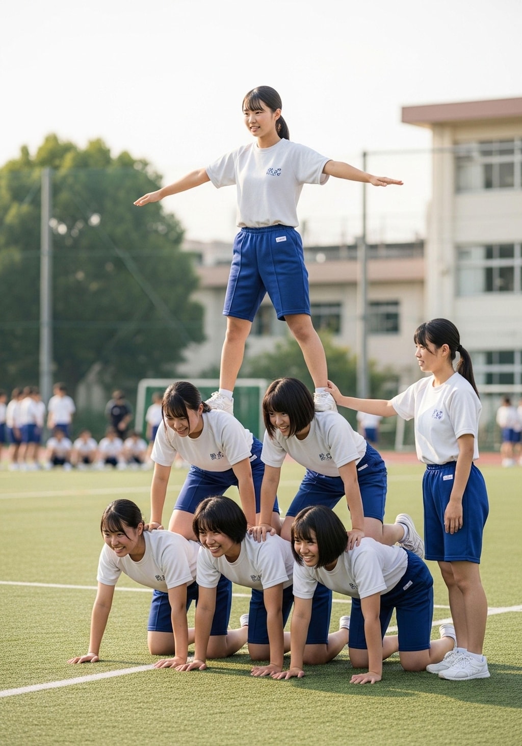 組体操ピラミッド