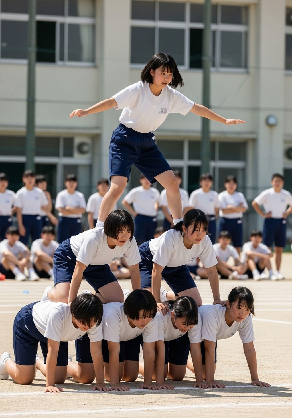 組体操ピラミッド