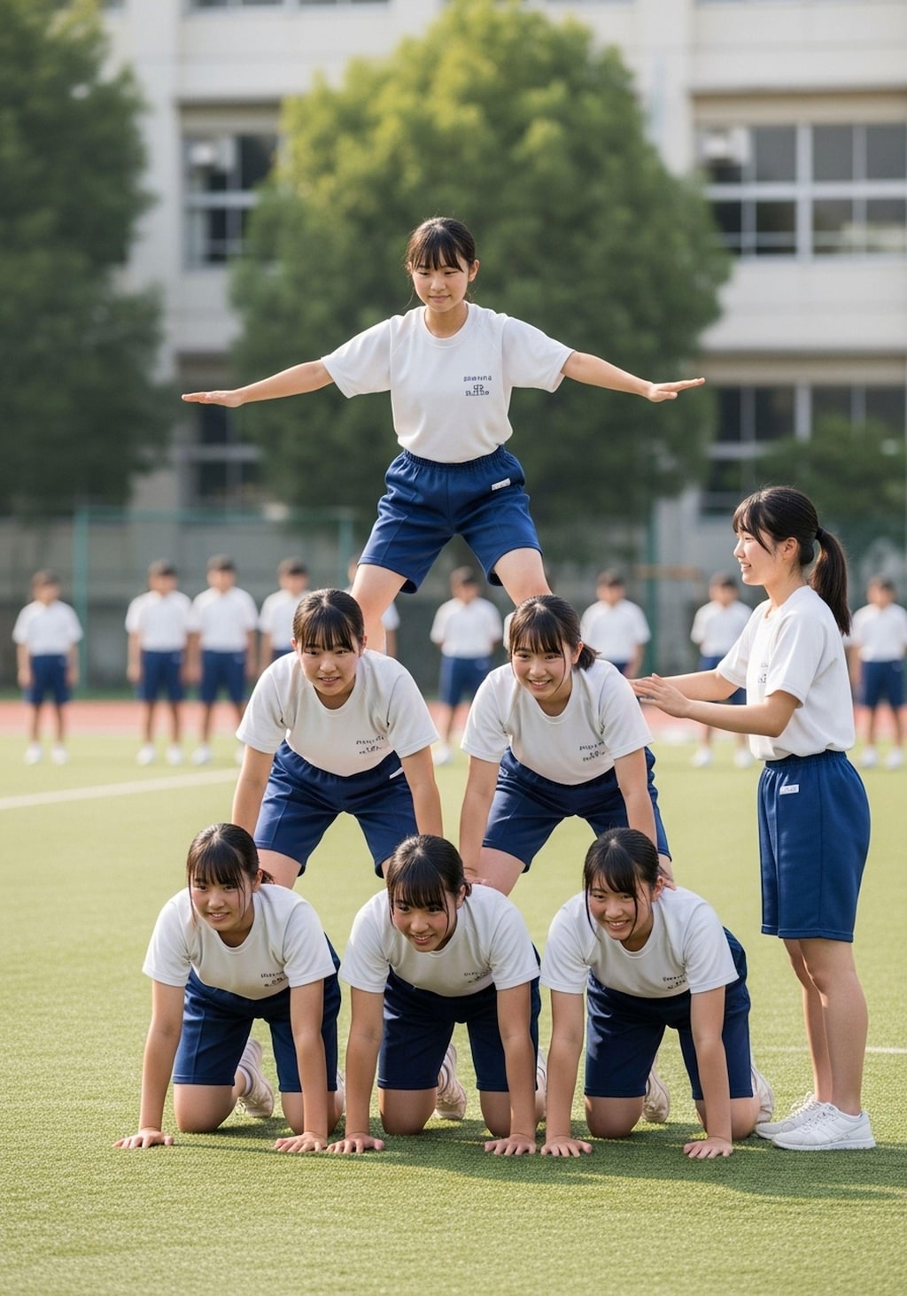 組体操ピラミッド