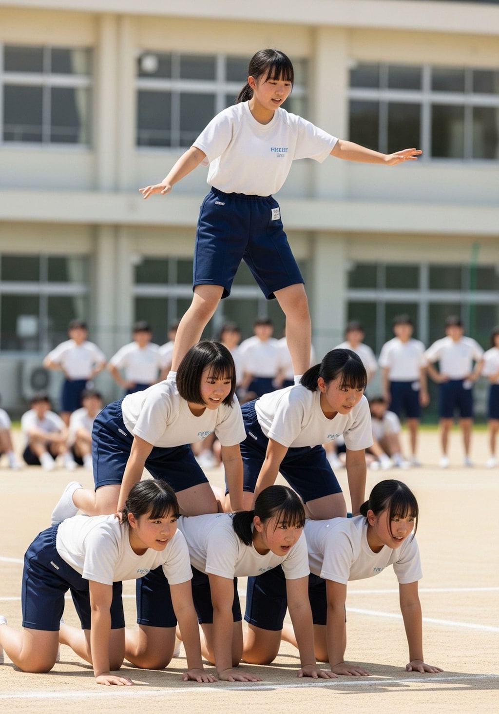 組体操ピラミッド