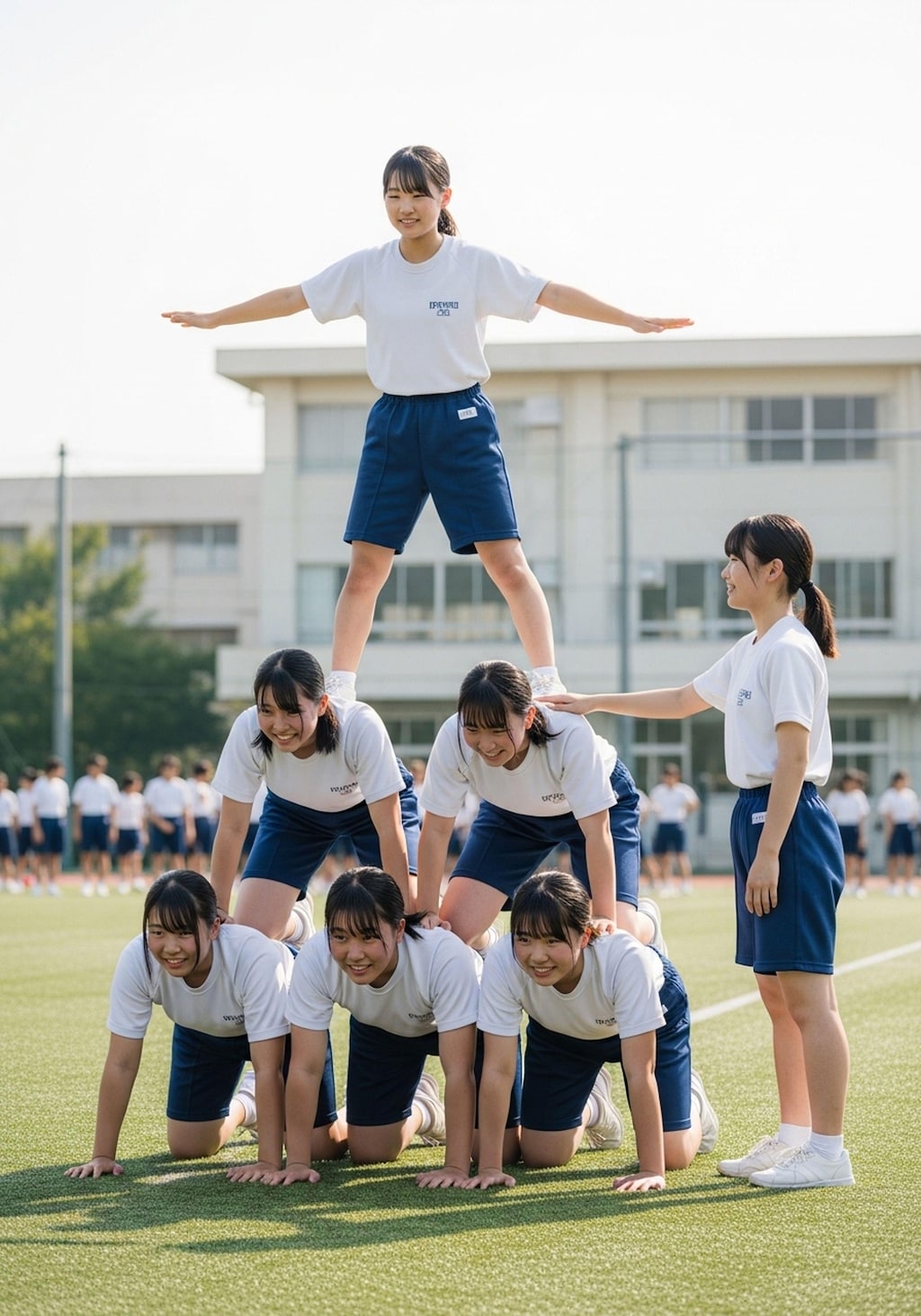 組体操ピラミッド