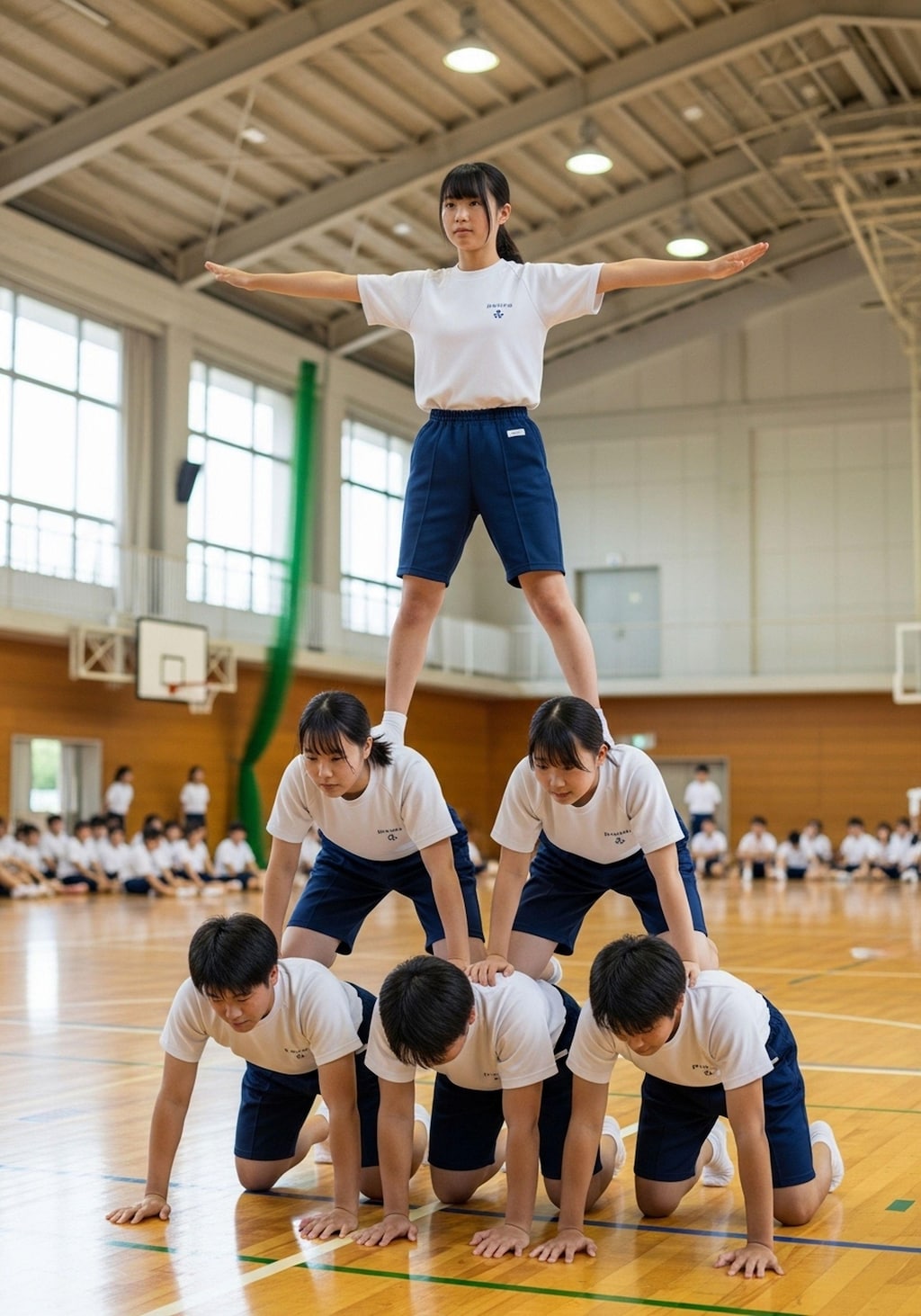 組体操ピラミッド