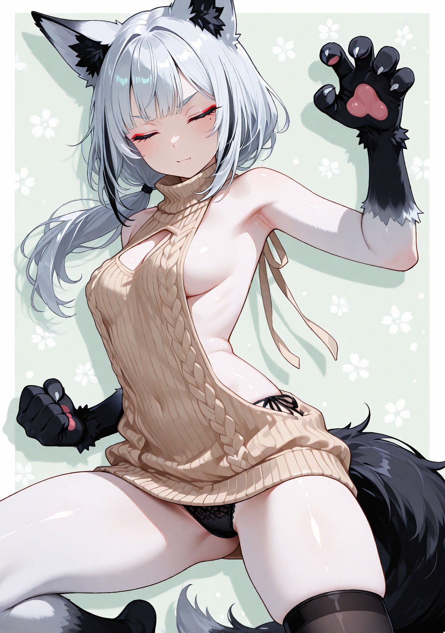 セーターなずな（パンツ）