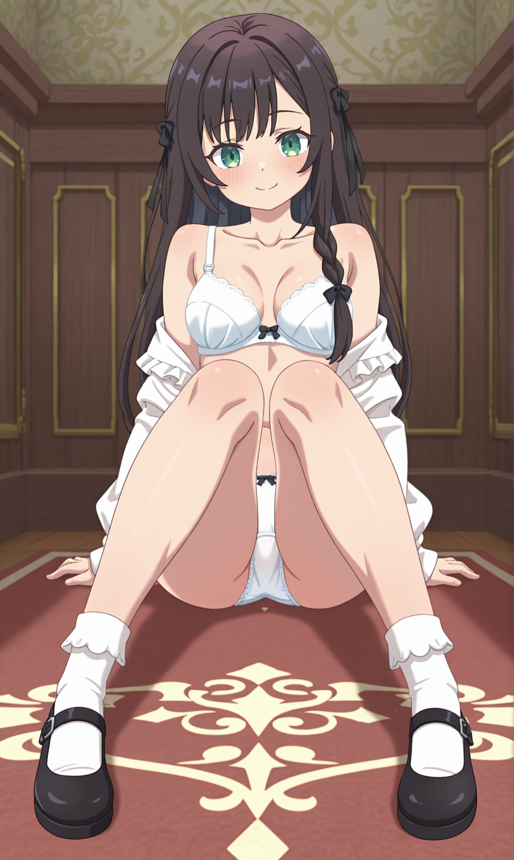 アリナ･クローバー【ブラウス脱ぎかけ】3