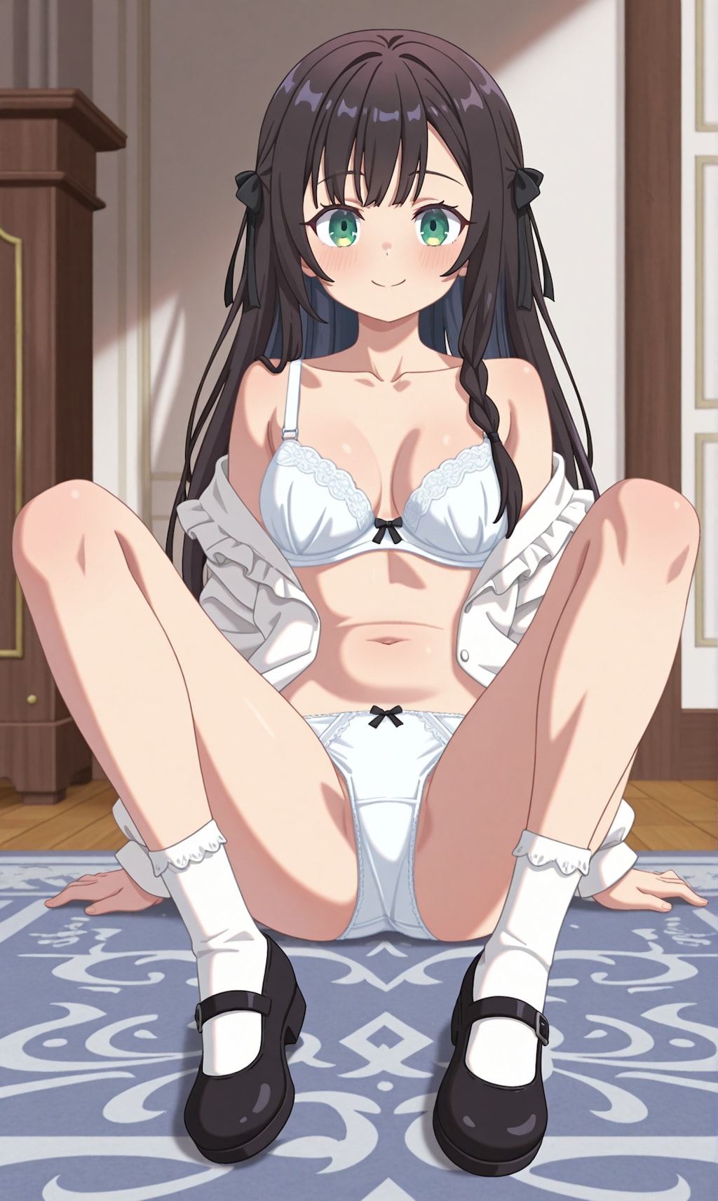 アリナ･クローバー【ブラウス脱ぎかけ】3