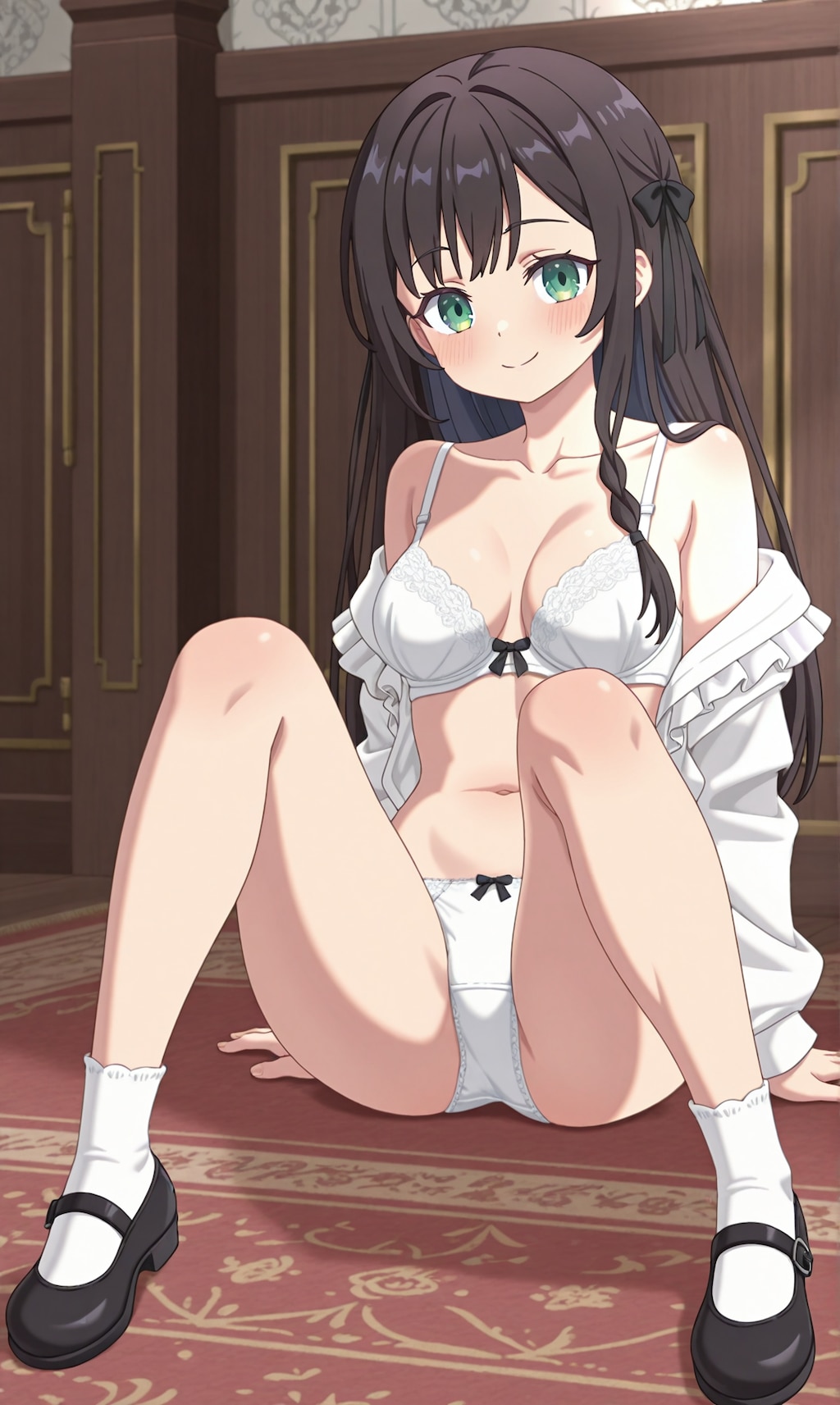 アリナ･クローバー【ブラウス脱ぎかけ】3