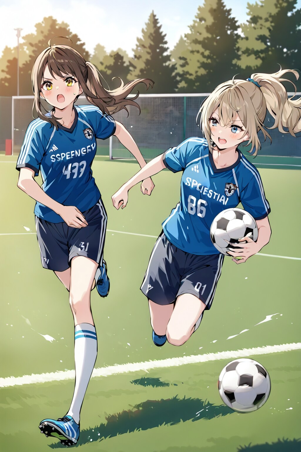 練習遅れちゃうっ