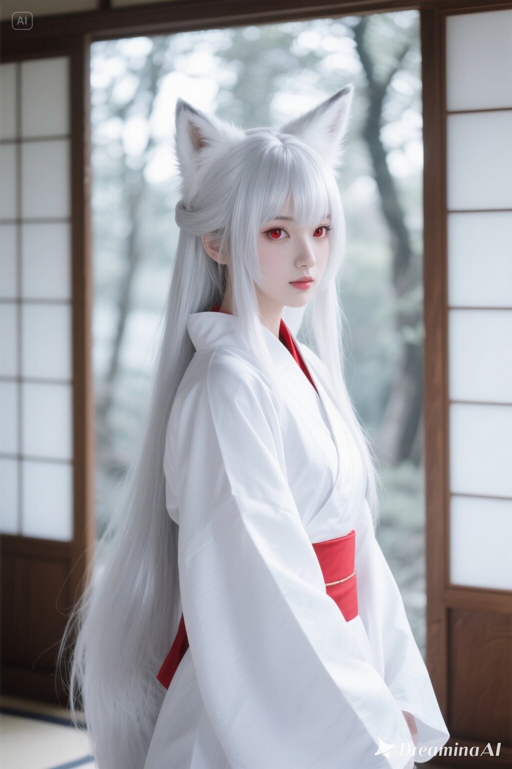 【実写風？】キツネの御神体様