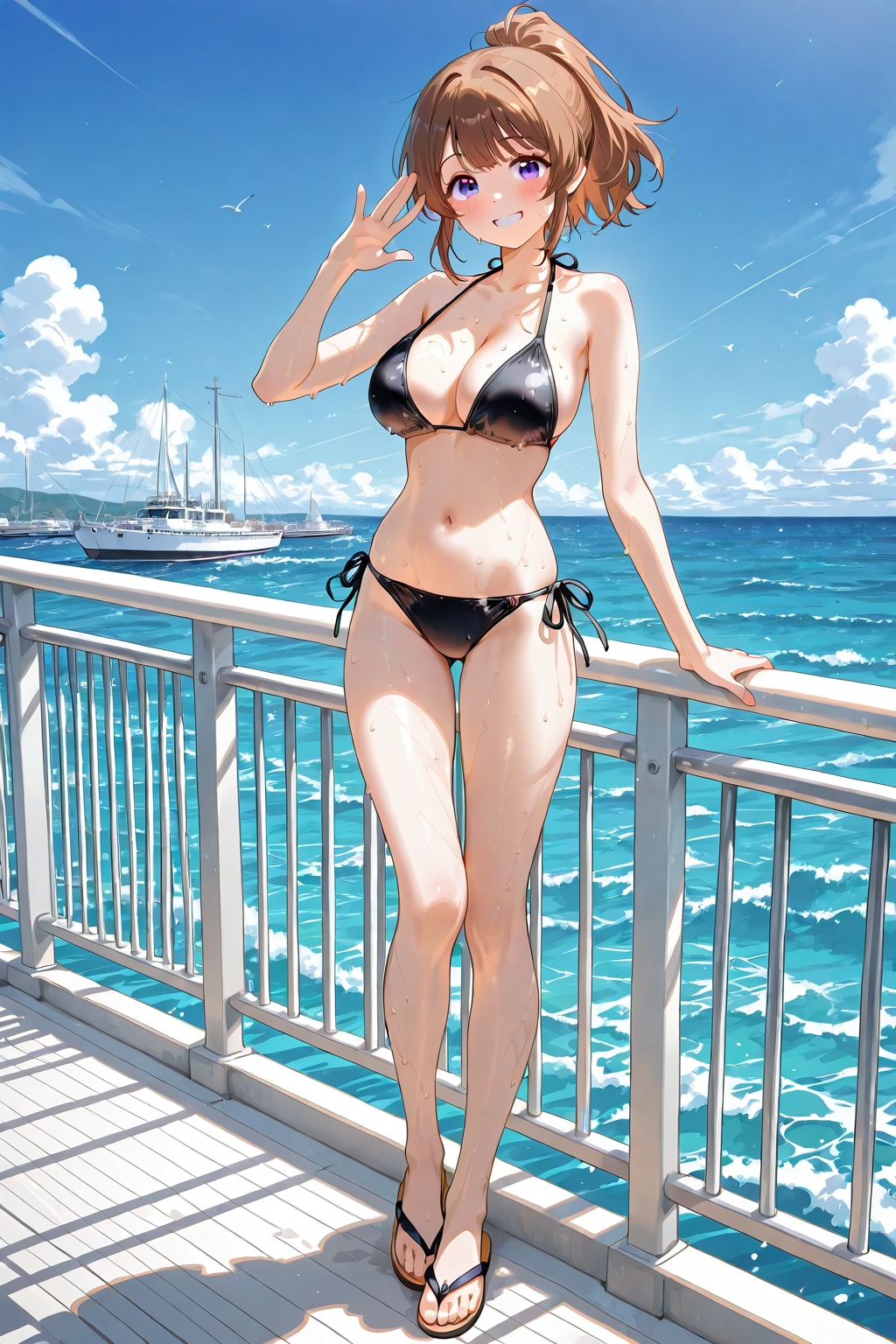 水着の彼女