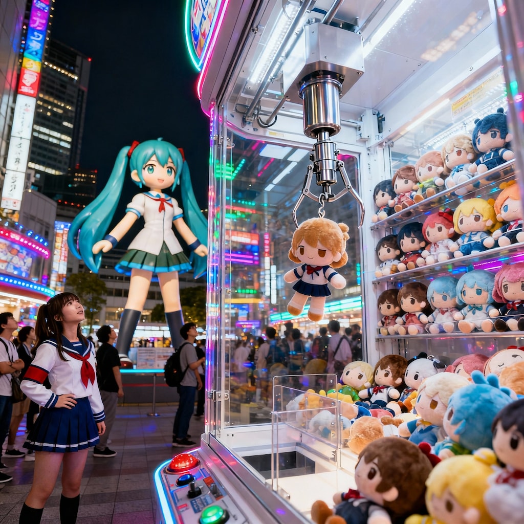 なんか巨大ミク出てきた