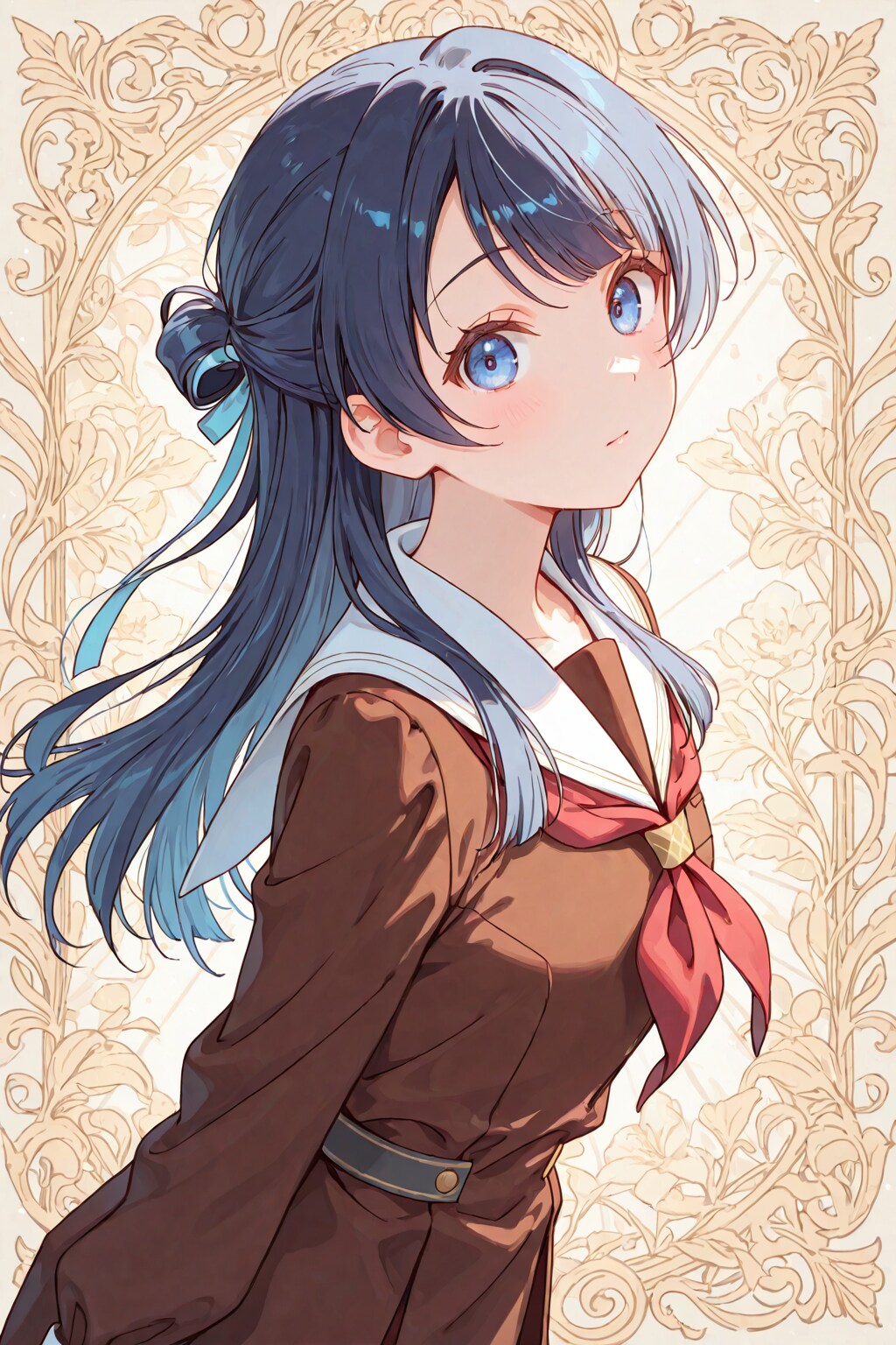 黒髪の少女