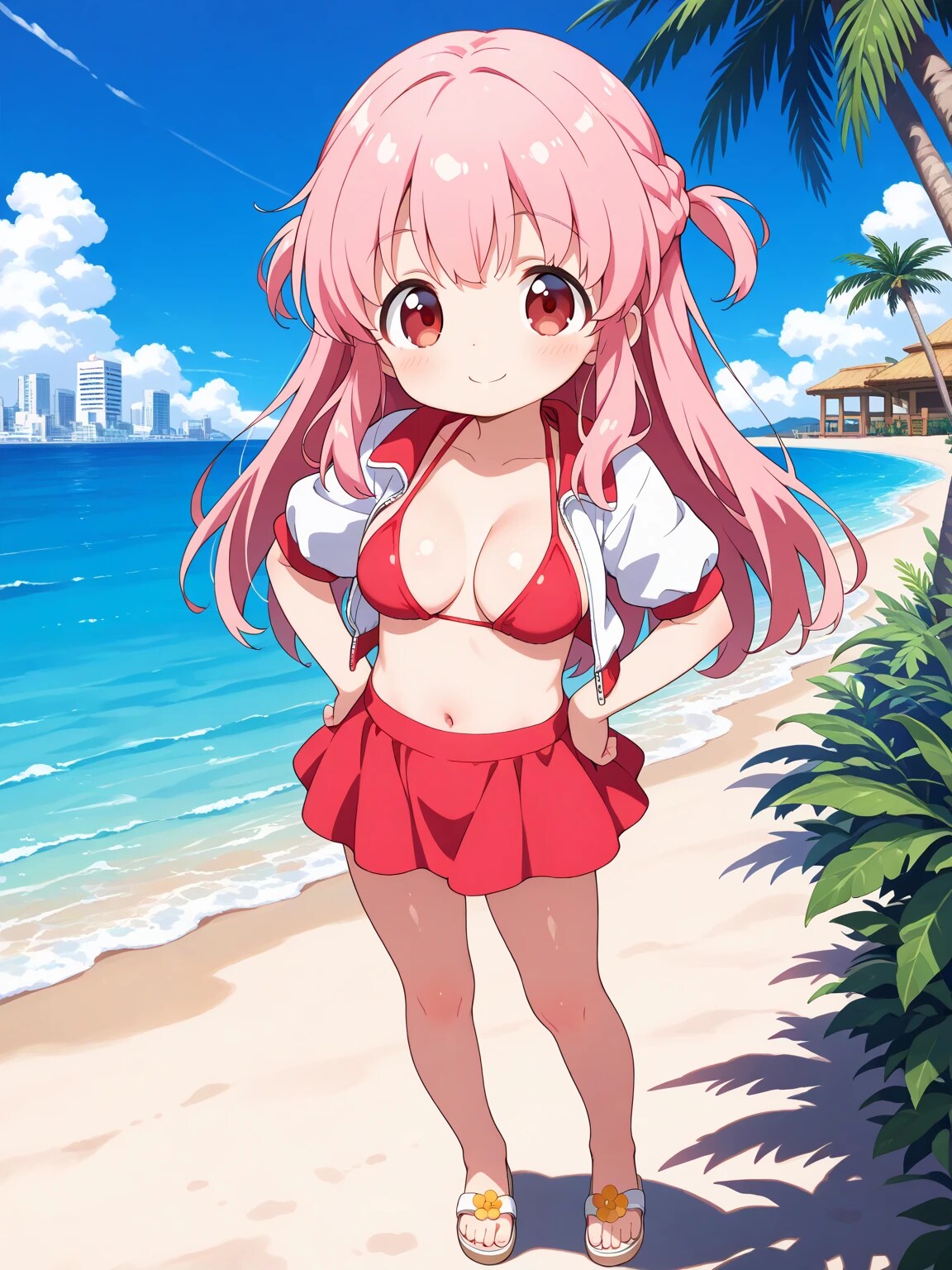 りなちゃんと南の海！
