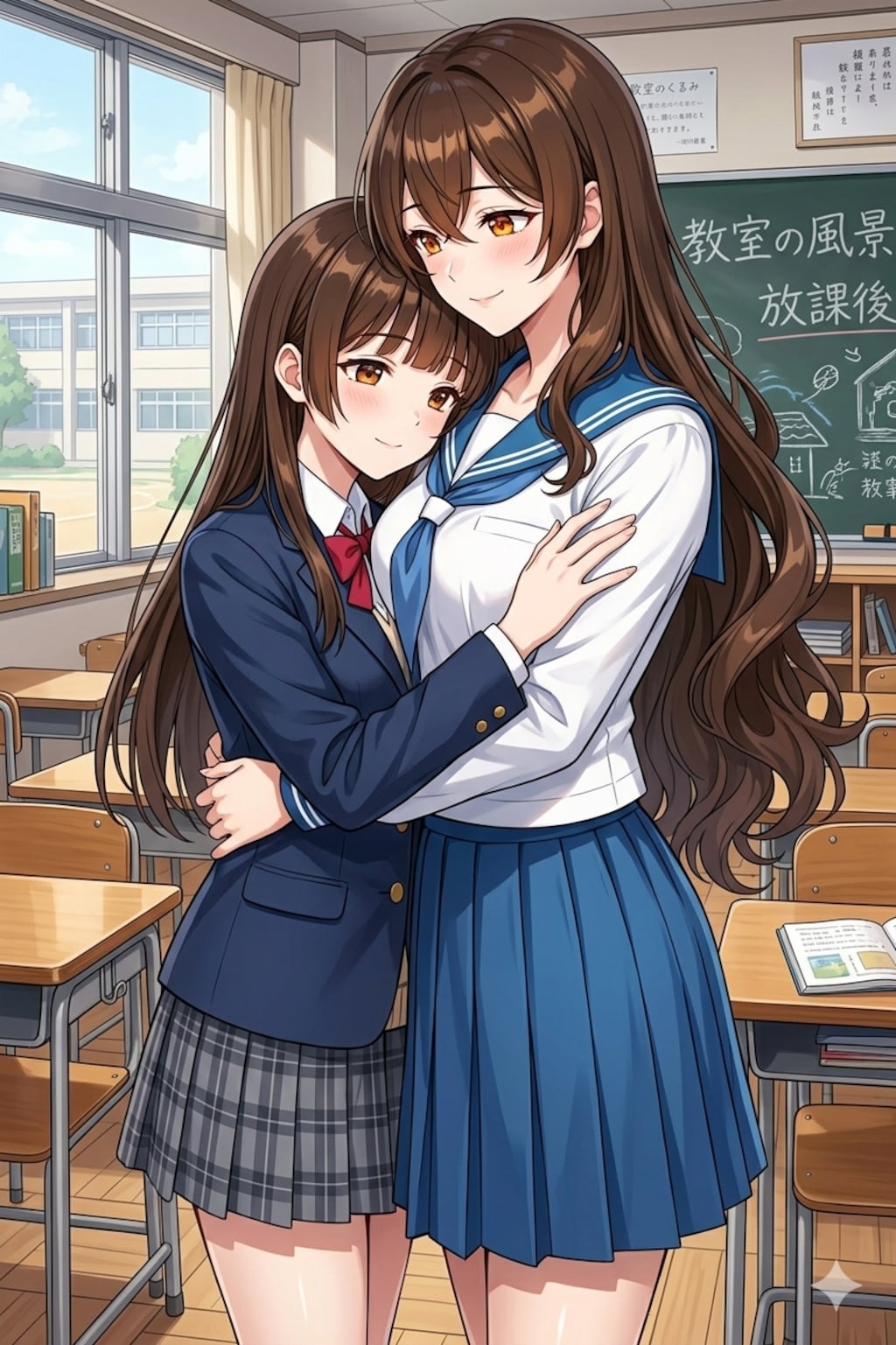 JKなメグナナ母娘