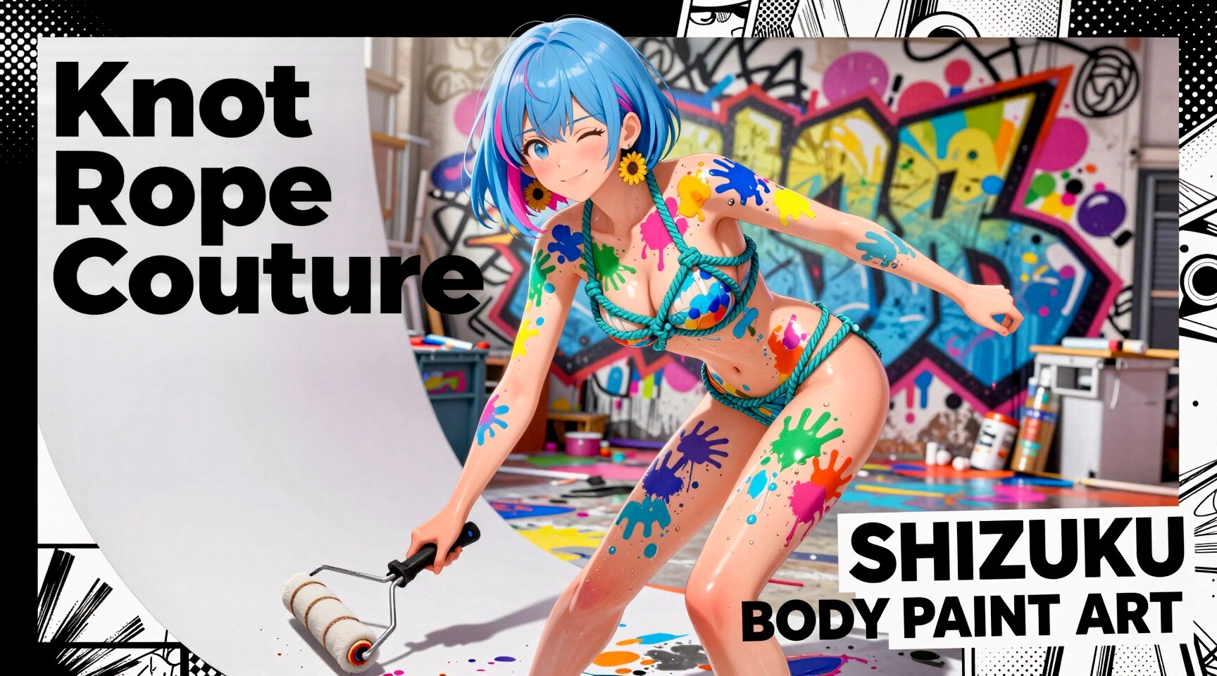 “SHIZUKU BODY PAINT ART”