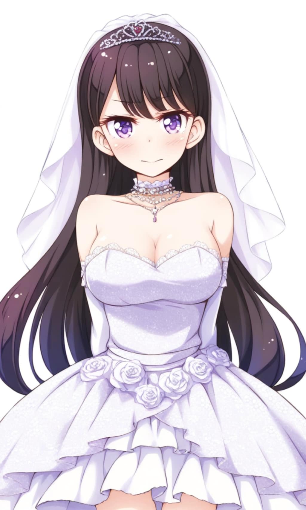 椎名立希 ウエディングドレス