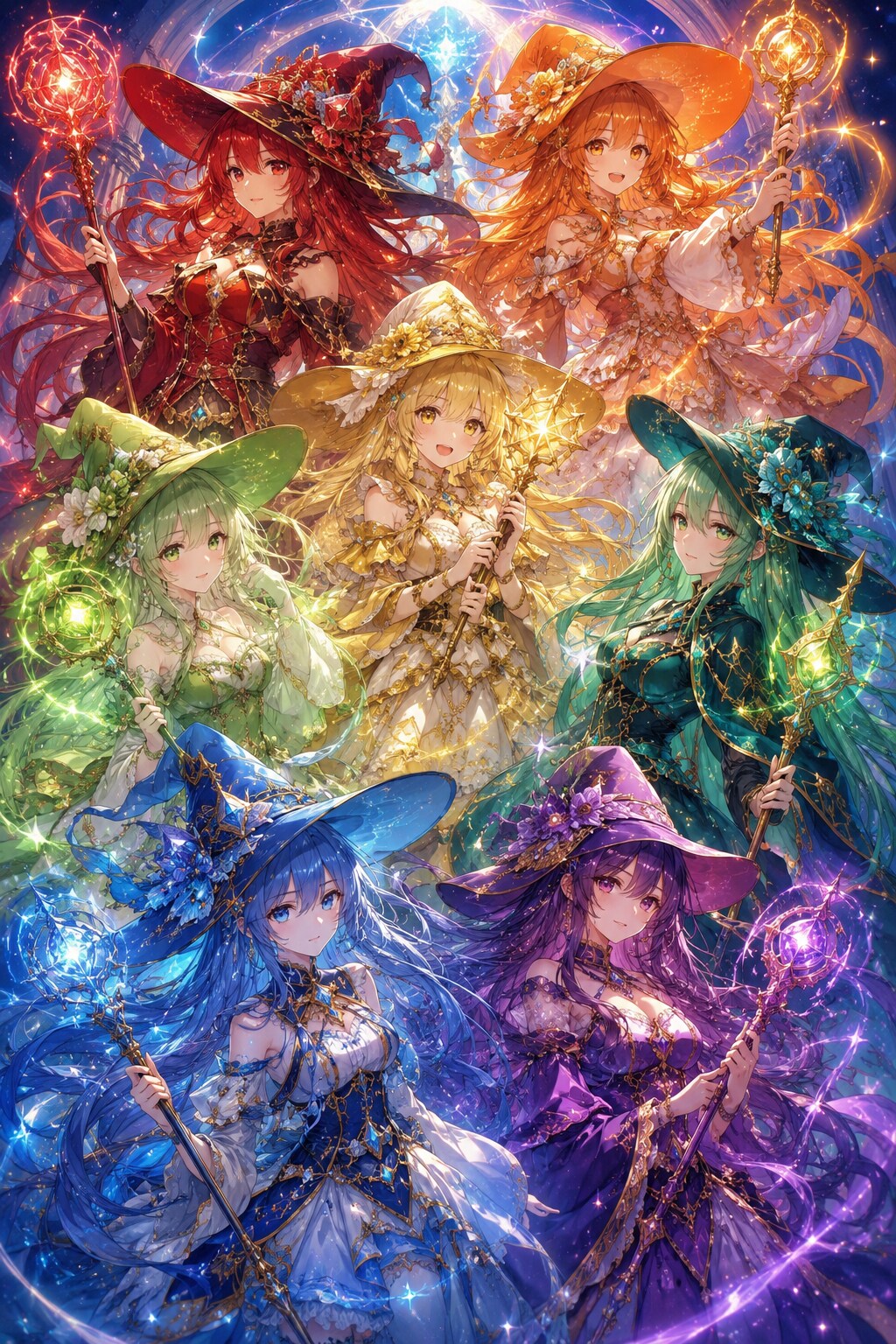 虹色の魔女