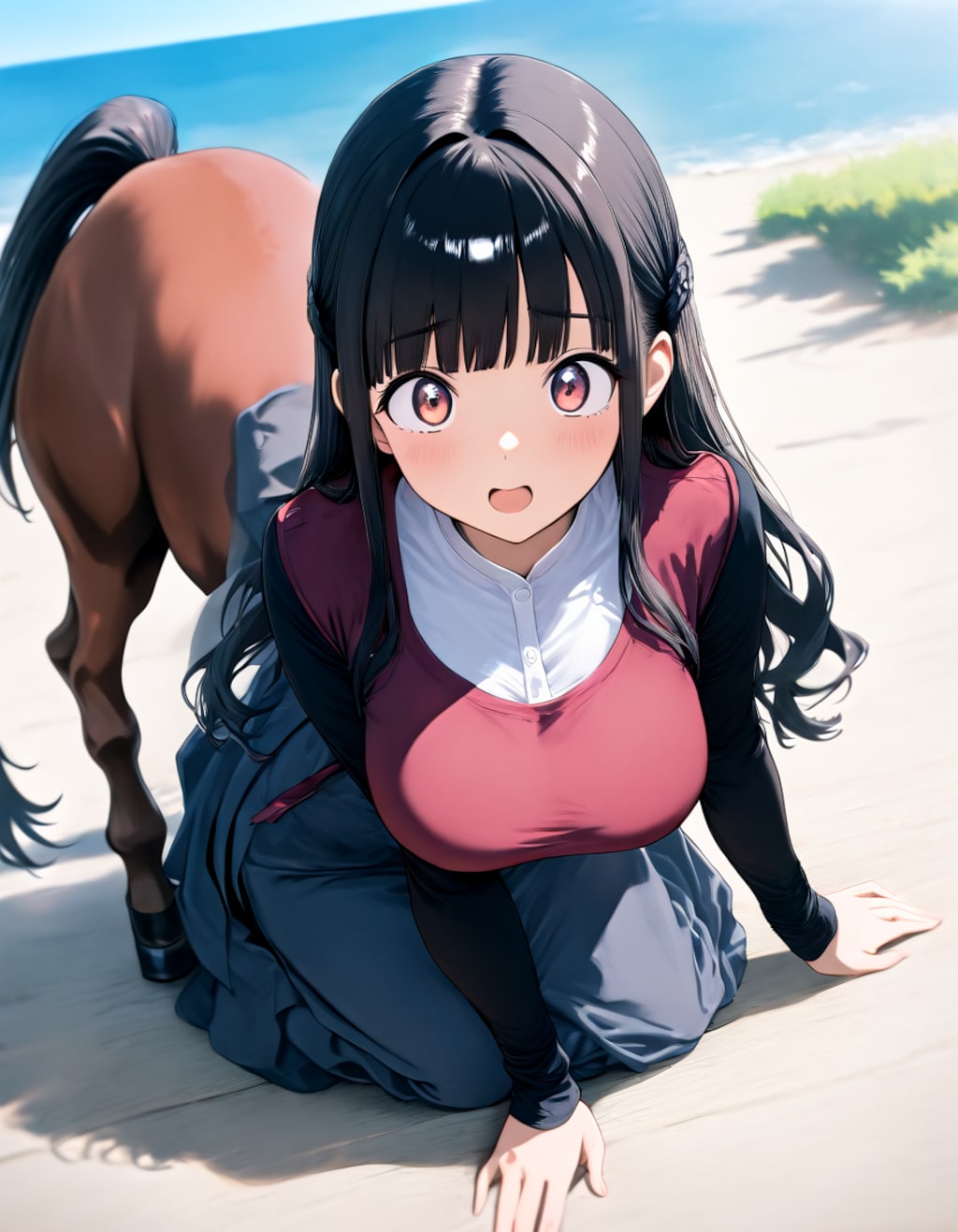 水辺のケンタウロス集