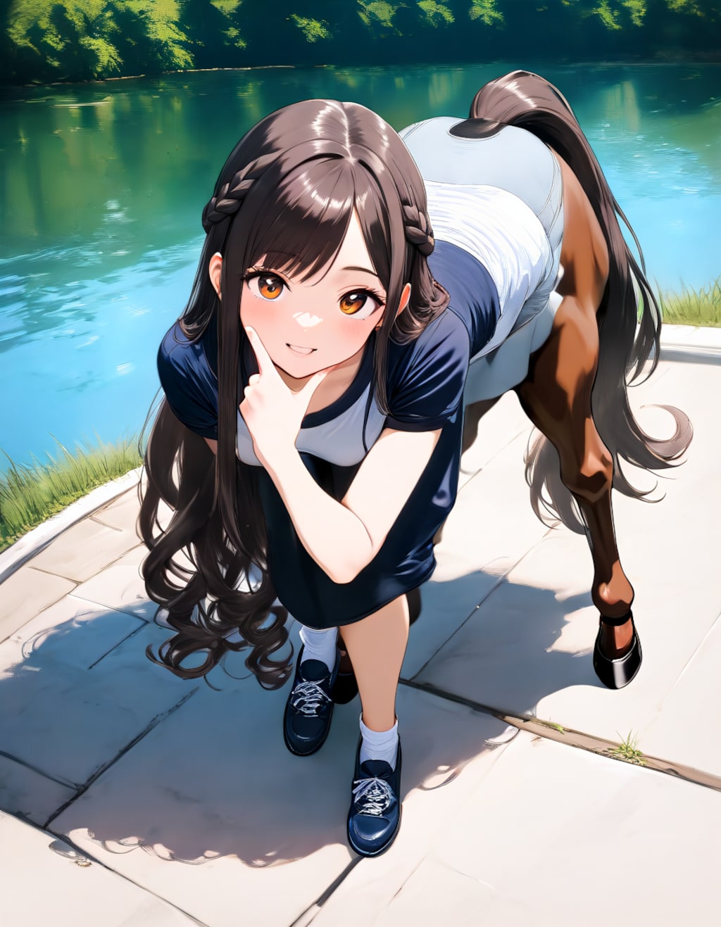 水辺のケンタウロス集