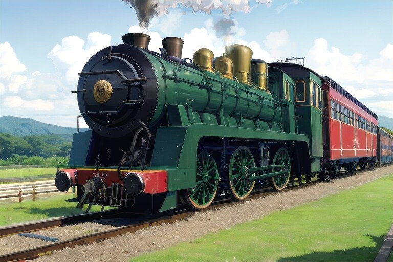 蒸気機関車 生成の試み | の人気AIイラスト・グラビア
