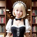 金髪メイドさん 2枚目