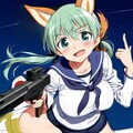 あおいチャン ウイッチになります♪　　　　　　　　　第５１０統合戦闘航空隊⭐ストライカー ウイッチ⭐　🍋‍🟩 城ヶ崎　あおい 🍋‍🟩 6枚目