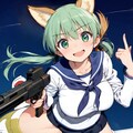 あおいチャン ウイッチになります♪　　　　　　　　　第５１０統合戦闘航空隊⭐ストライカー ウイッチ⭐　🍋‍🟩 城ヶ崎　あおい 🍋‍🟩 3枚目