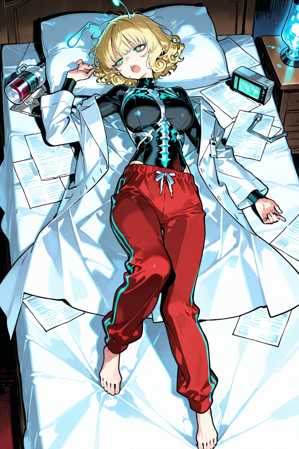 ☠️【家に帰ると妻が死んだふりをしています】「安眠の捕食者」メル・ドリーム | の人気AIイラスト・グラビア