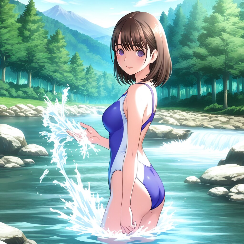 寧々さん競泳水着