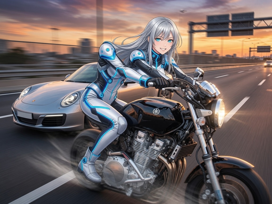 ウインディレディXJR1300 山葉紗里