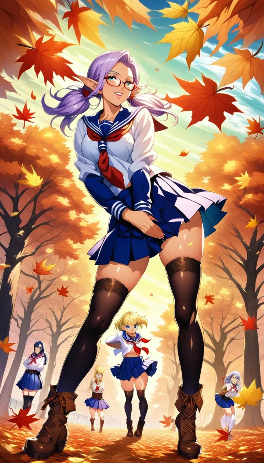 Fueis di autun, elf e brise di autun