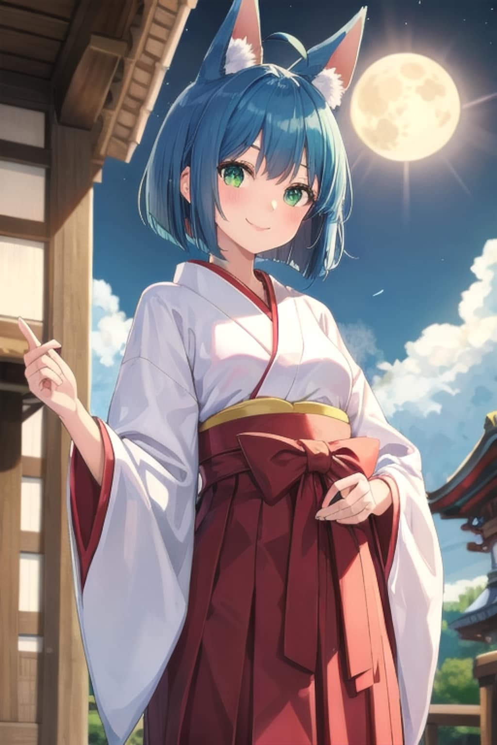 キツネ巫女の結衣