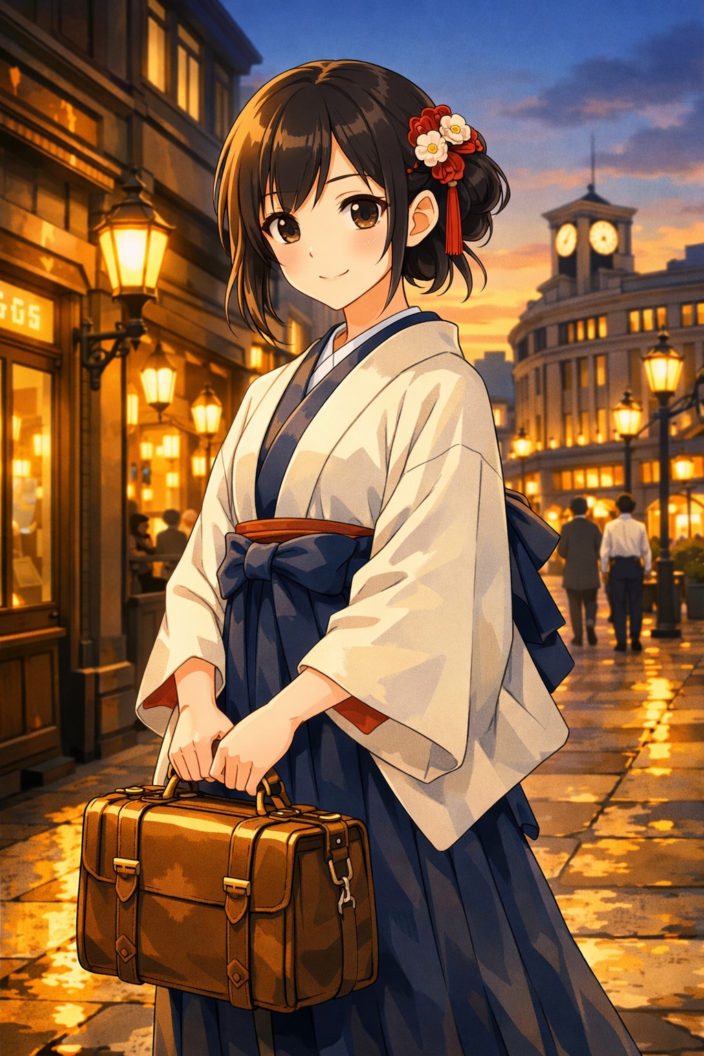 夕暮れ | の人気AIイラスト・グラビア