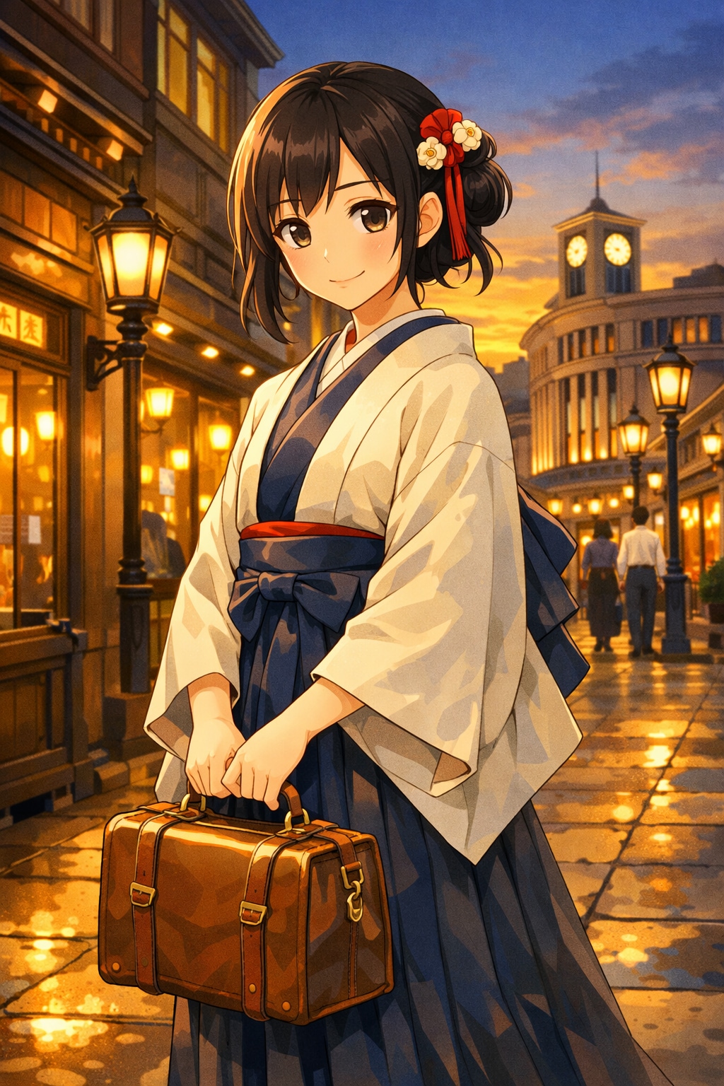 夕暮れ