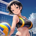 ビーチバレー 4枚目