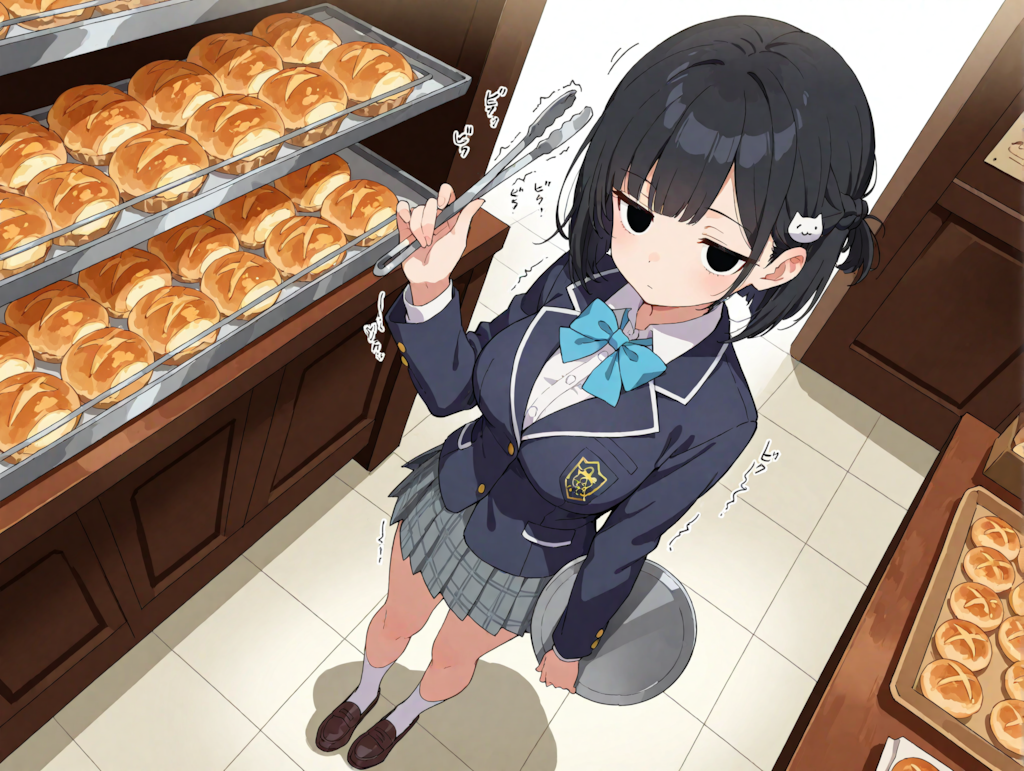 カチカチを我慢する凜猫ちゃん