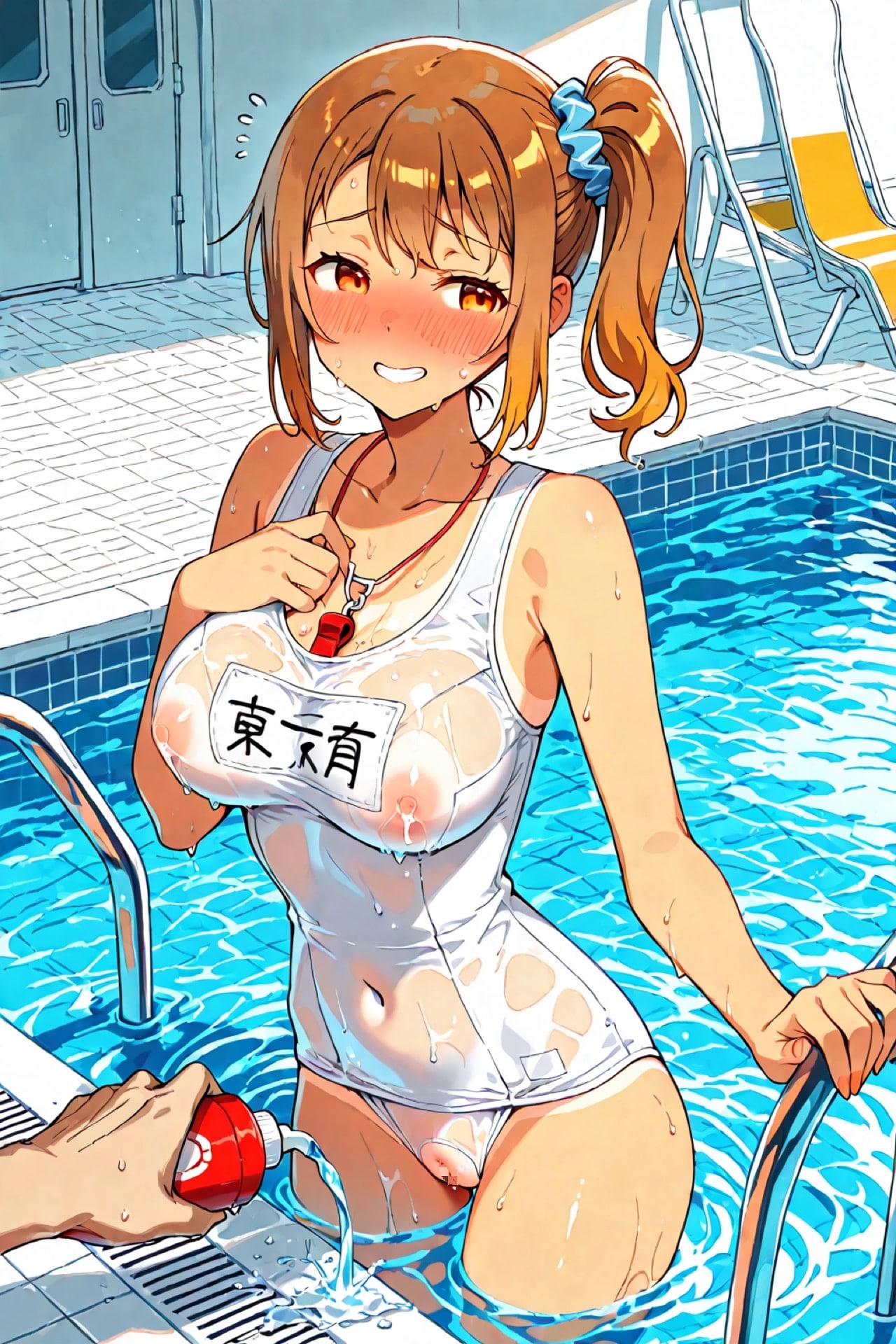 透けてるし下穴開いてんじゃん