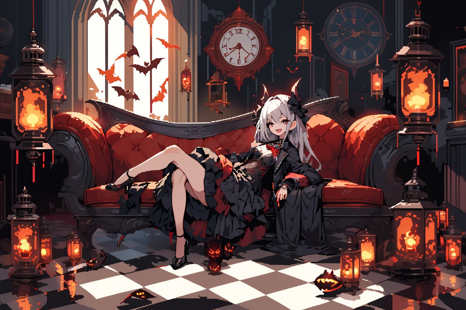 吸血鬼 | の人気AIイラスト・グラビア