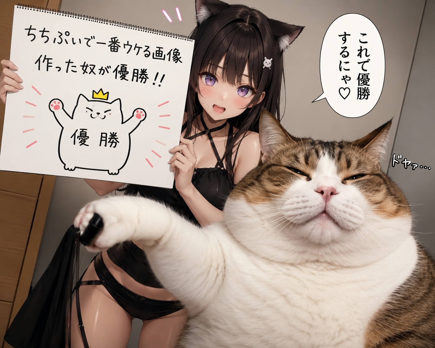[ちちぷいで一番ウケる画像作って]やってみた