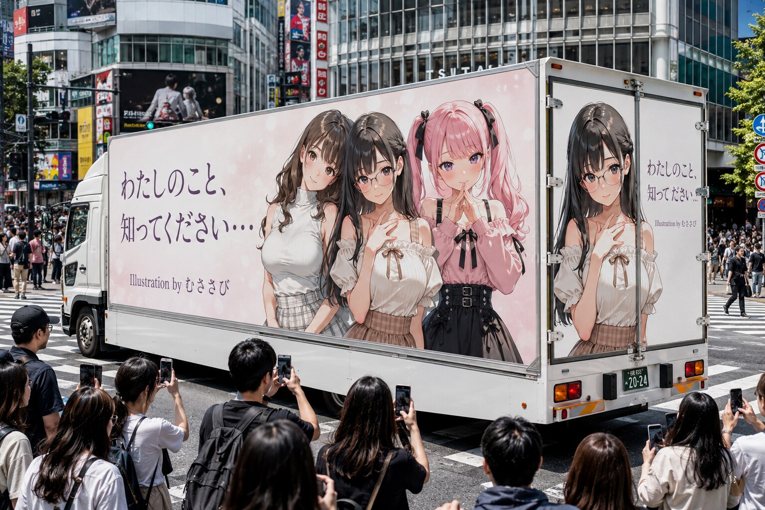 アドトラックで自分の宣伝してみた