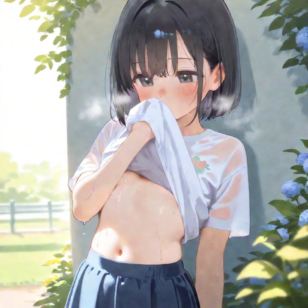 春の夏日・汗っかき