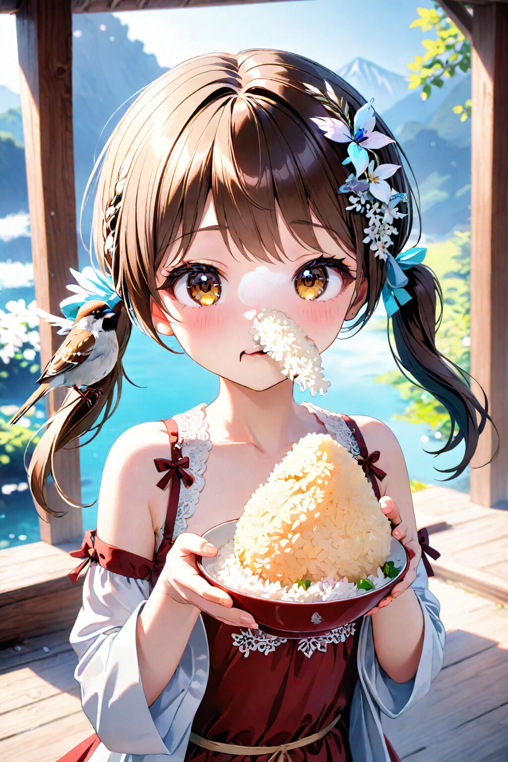 きょうのすずめちゅん