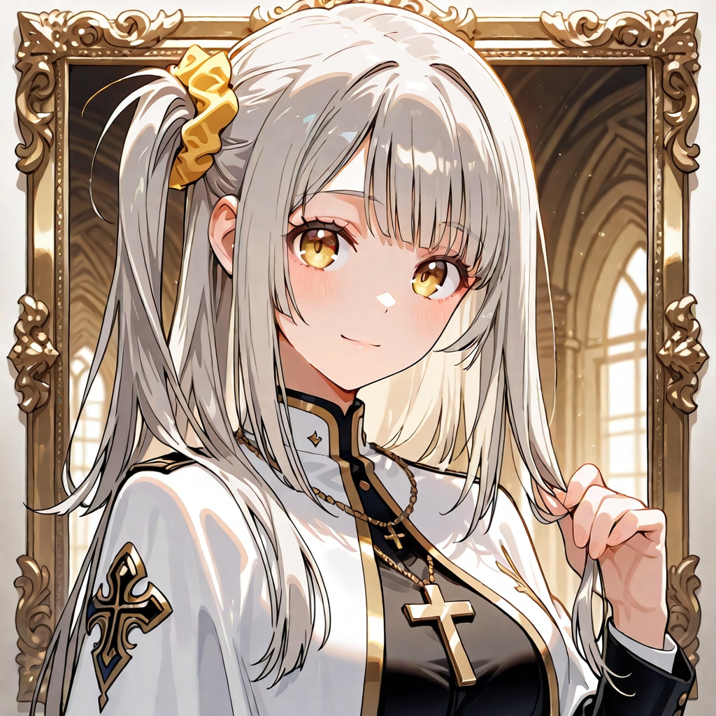 結髪してみたジルリィちゃん