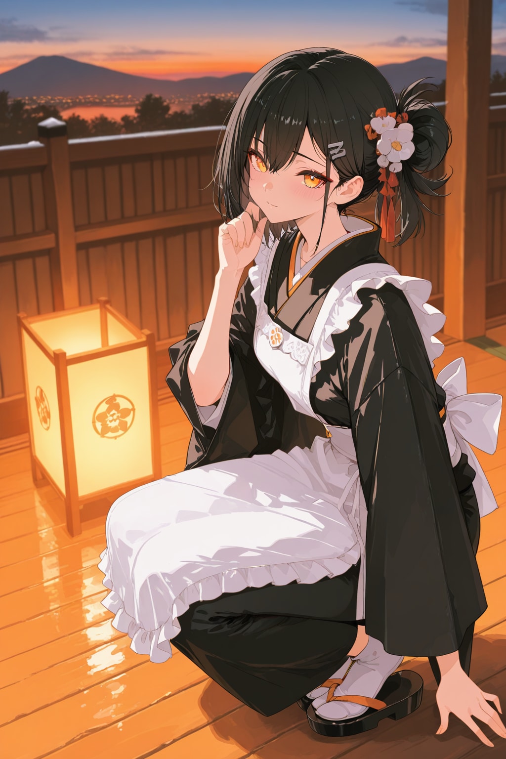 夕暮れ時２